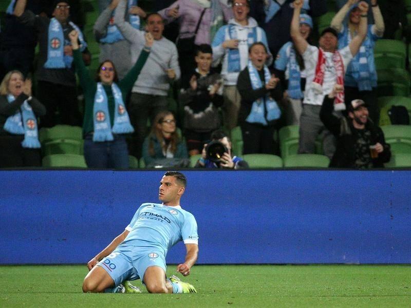 Andrew Nabbout has committed his A-League future to Melbourne City for another three years.