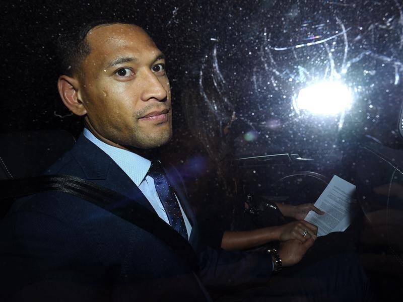 Israel Folau has not appealed the termination of his RA contract.