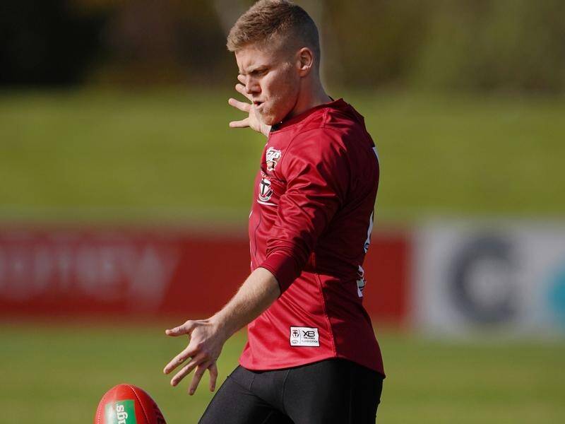 Dan Hannebery is hoping to return to full fitness for his second AFL season at St Kilda.