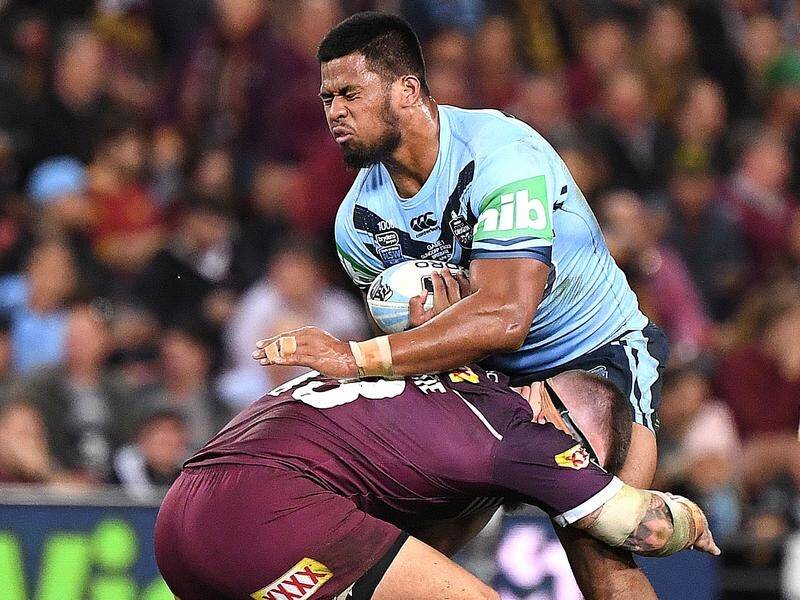 Payne Haas hopes to be recalled by the Blues for Origin III after missing game two through injury.