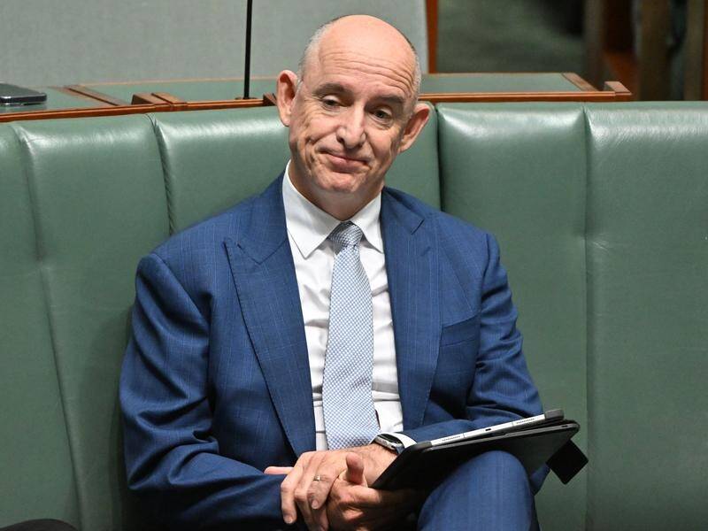 Stuart Robert has denied any impropriety, labelling his referral to a corruption watchdog a "farce". (Mick Tsikas/AAP PHOTOS)