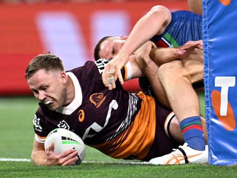 Billy Walters is set to extend his NRL stay with Brisbane to the end of 2026. (Dave Hunt/AAP PHOTOS)