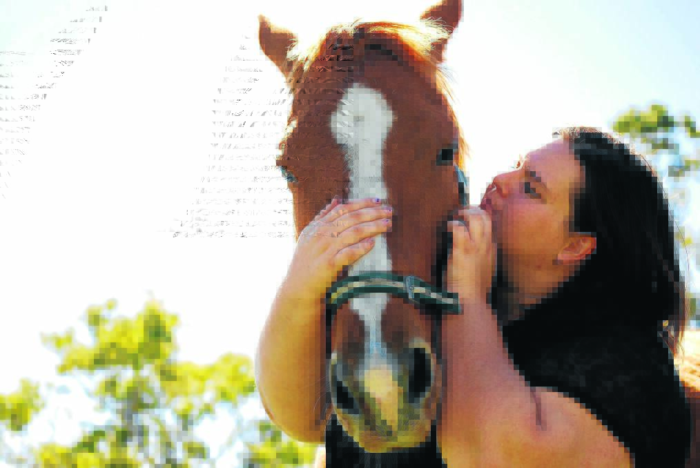 HORSE SENSE: North West Equine Rescue founder Tianna Milovanovic is ecstatic the service has found a new Tamworth base. 
Photo: Scarlett Photography