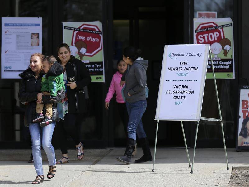 A measles outbreak in New York seems mainly confined to the Jewish neighbourhood of Williamsburg.