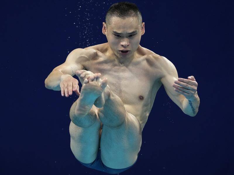 Australian diver Li Shixin has been eliminated from the 3m springboard competition in Tokyo.