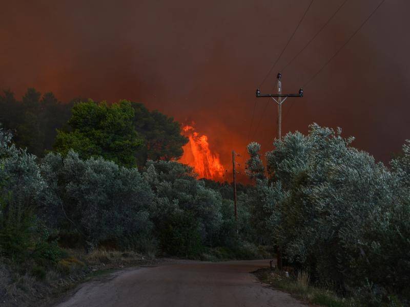 The death toll from July's forest fire near Athens has risen to 96 after a 68-year-old man died.