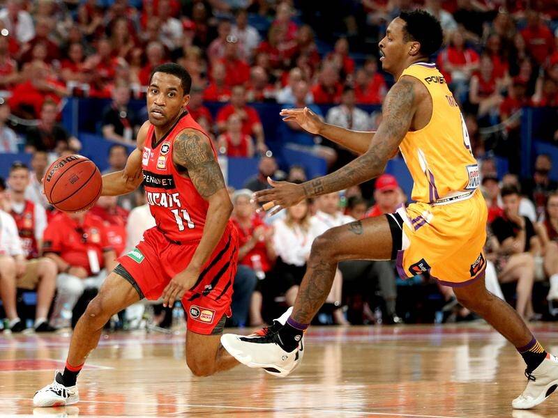 Bryce Cotton was outstanding against Sydney Kings at the RAC Arena in Perth.