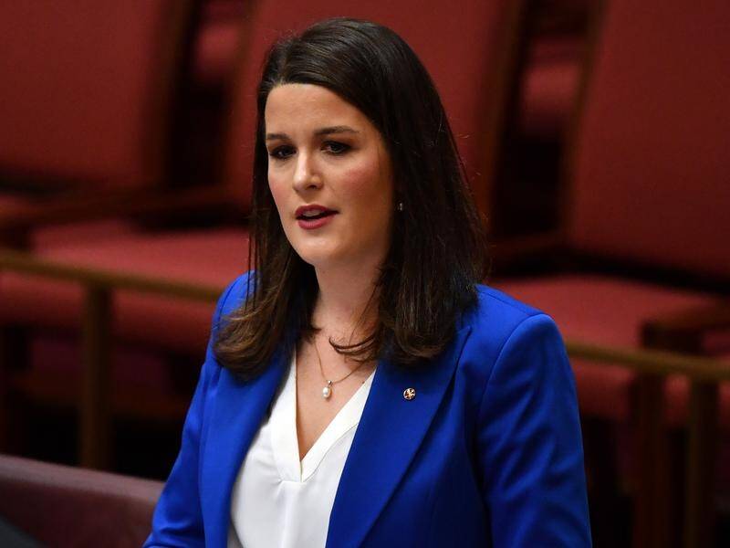 New Liberal Senator Claire Chandler joined parliament after being elected at May's poll.
