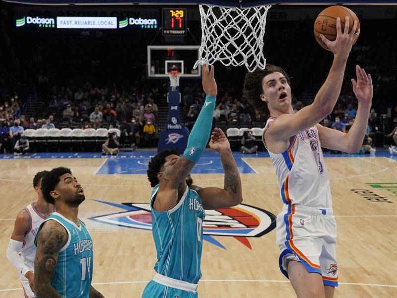 Australian NBA rookie guard Josh Giddey created a favourable impression for Oklahoma City Thunder.