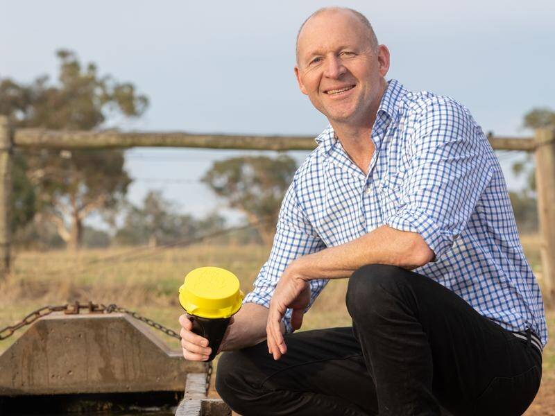 Ag tech start-up founder Nick Seymour says it's "when, not if" livestock water supplies will fail (HANDOUT/SUPPLIED)