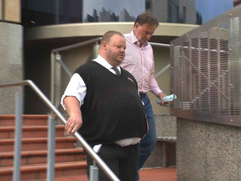 Supreme Court judge Gregory Geason (right) has appeared before Hobart Magistrates Court. (HANDOUT/7 TASMANIA NEWS)