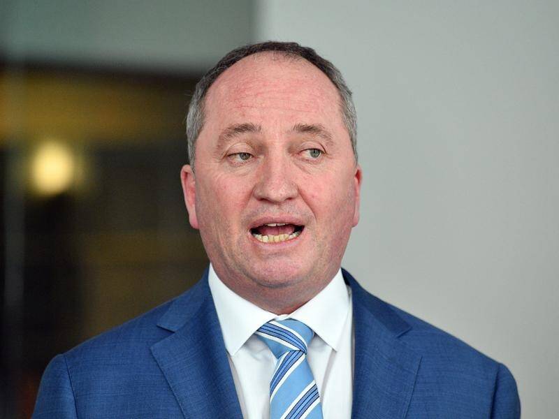 Barnaby Joyce says anonymous sources with vested interests are leaking information about him .