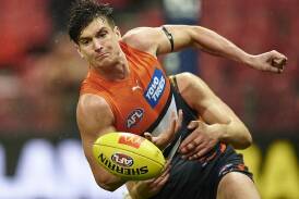 The Giants have tied Sam Taylor to their long-term future with a seven-year contract. (Brett Hemmings/AAP PHOTOS)