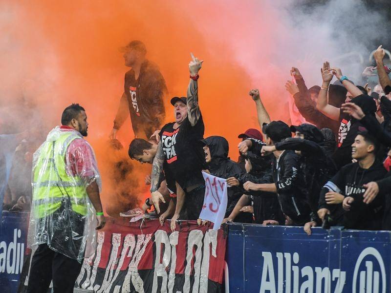 FFA has handed Western Sydney a suspended three-point A-League deduction over fan misbehaviour.
