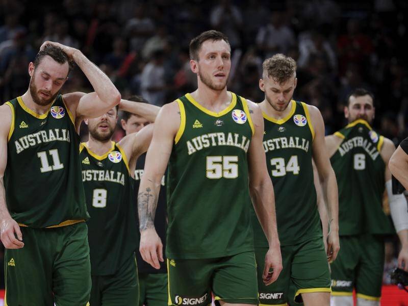 Australia have missed a historic basketball World Cup bronze medal in an eight-point loss to France.