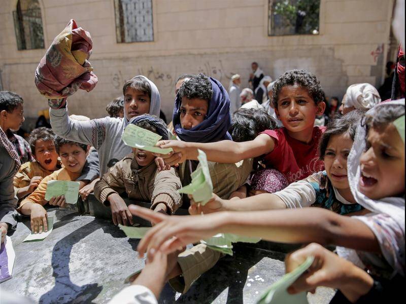 Foreign Minister Julie Bishop says hostilities in Yemen have limited food, fuel and medicine.
