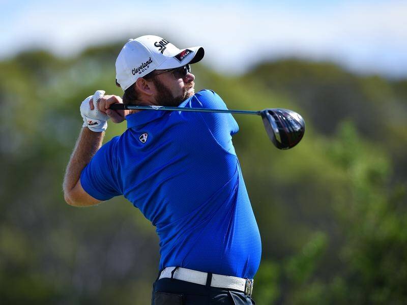 Matthew Stieger has shot into contention at the Vic Open.