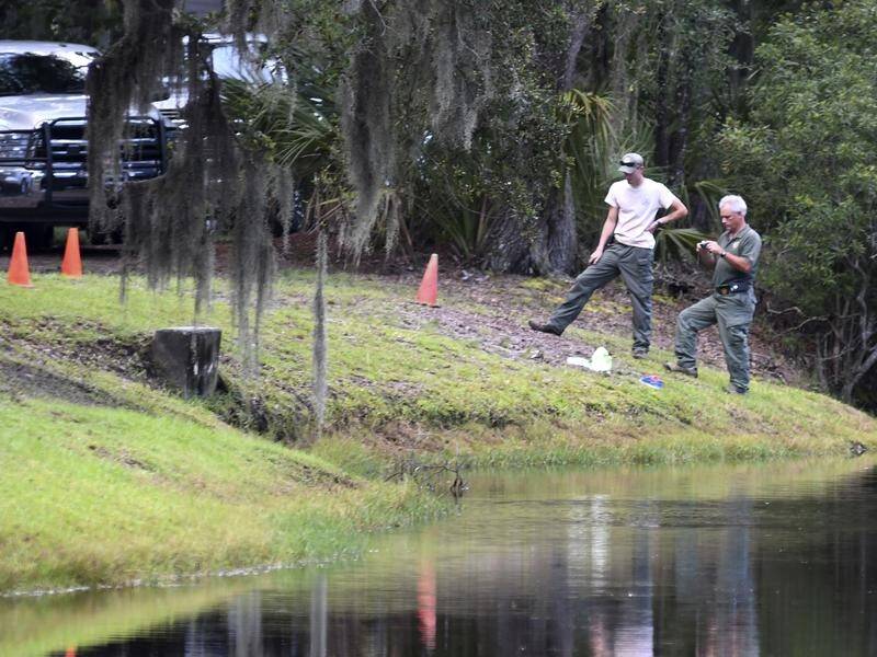 An alligator has dragged a woman into a lagoon and killed her at a resort in South Carolina.