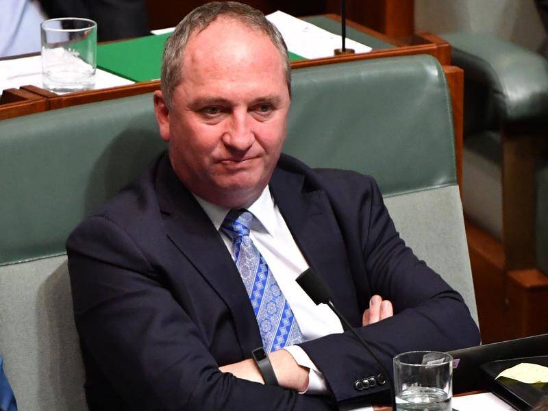The Nationals leader says Barnaby Joyce's future is in the hands of his branch members.