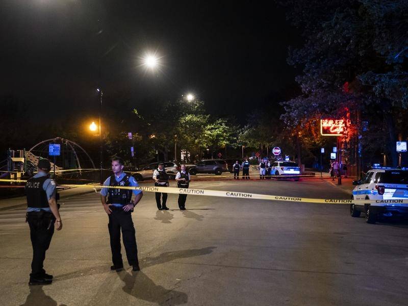 Chicago police said a five-month-old girl has died after being shot in the back of a car.