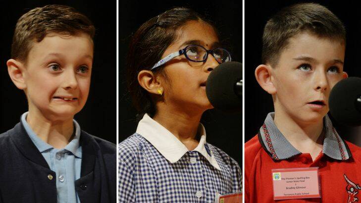 Premier's Spelling Bee: A boy wizard and practice with parents brings success