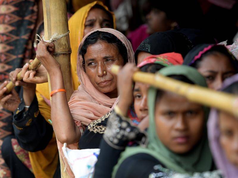 The WFP hopes to roll out an electronic-voucher system by June to help feed Rohingya families.