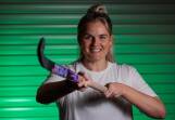 Aleisha Power was back in business for the Hockeyroos as they lost 3-2 to China in Perth. (Richard Wainwright/AAP PHOTOS)