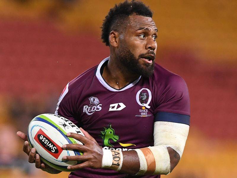 Samu Kerevi has led the Queensland Reds to their first Super Rugby win in Durban in 15 years.