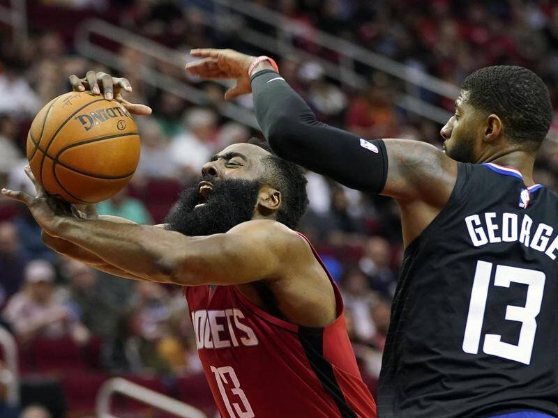 Houston Rockets star James Harden says he is not ready for the NBA to resume its season just yet.