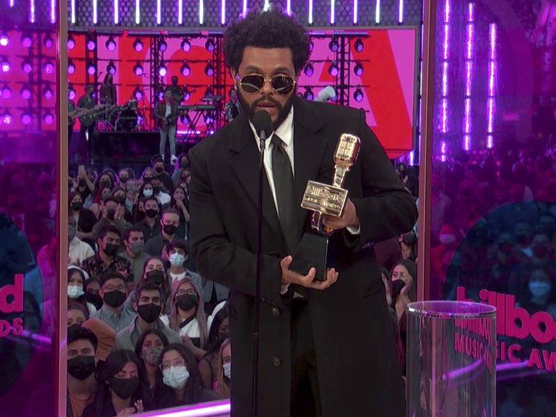 The Weeknd has snagged ten gongs at the annual Billboard Music Awards in Los Angeles.