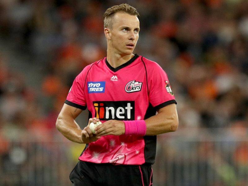 Tom Curran made a huge impression in his BBL debut season with the Sydney Sixers.