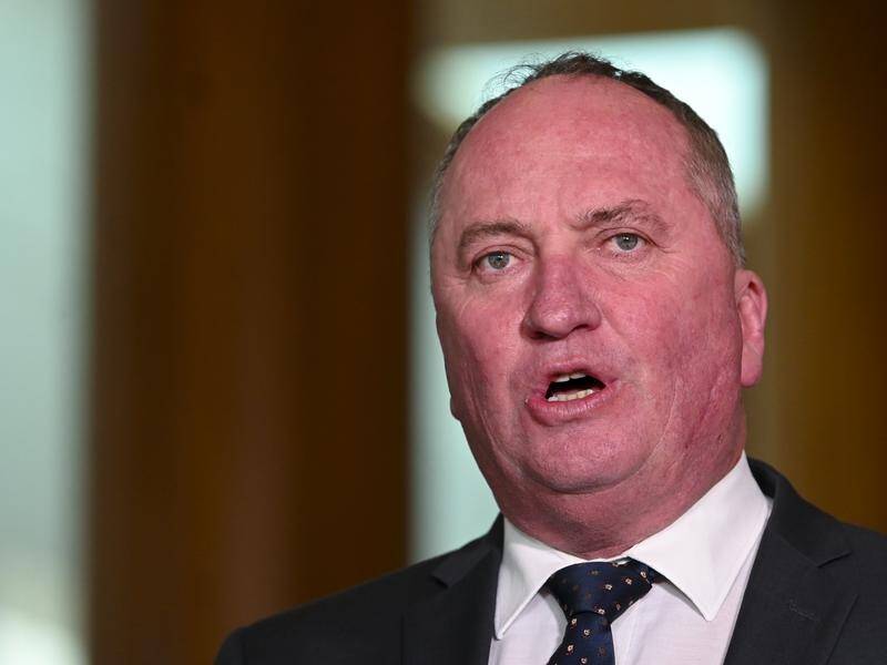 Barnaby Joyce says if Australia is 'weakened' by climate action, it will be no use as an ally.
