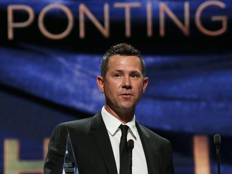 Ricky Ponting's name is in bright lights again after being inducted into the ICC hall of fame.