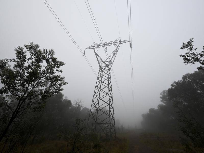 Concerns have been raised about using overhead power cables to connect to renewable energy in NSW. (Lukas Coch/AAP PHOTOS)
