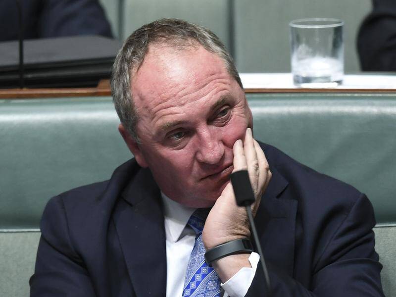 Barnaby Joyce has the backing of Michael McCormack if he gets the support of local branch members.