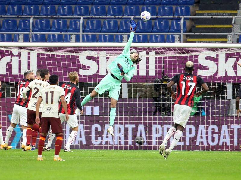 AC Milan's unbeaten run in Serie A has come to an end after a 3-3 draw against Roma.