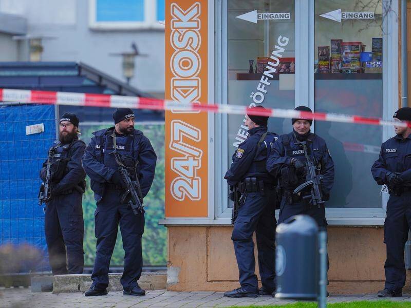German authorities say a gunman has killed nine people in an attack that started at a hookah bar.