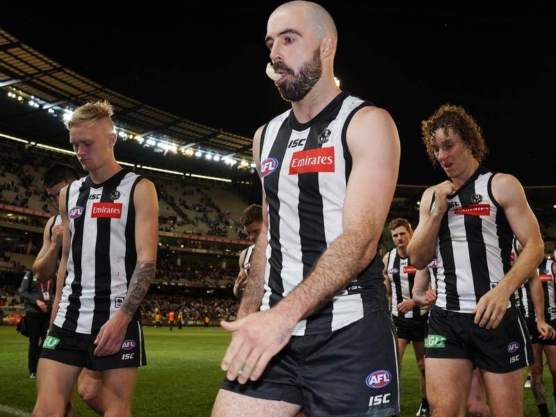 Collingwood has to deal with more AFL finals anguish after being upset by GWS at the MCG.