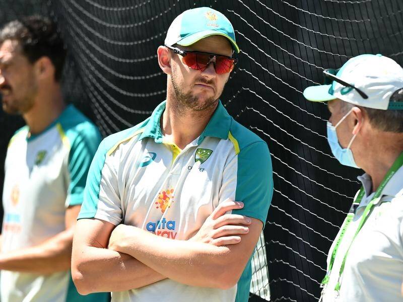 Selectors are ready to play Josh Hazlewood (c) in the SCG Test if he's confident he's fit.