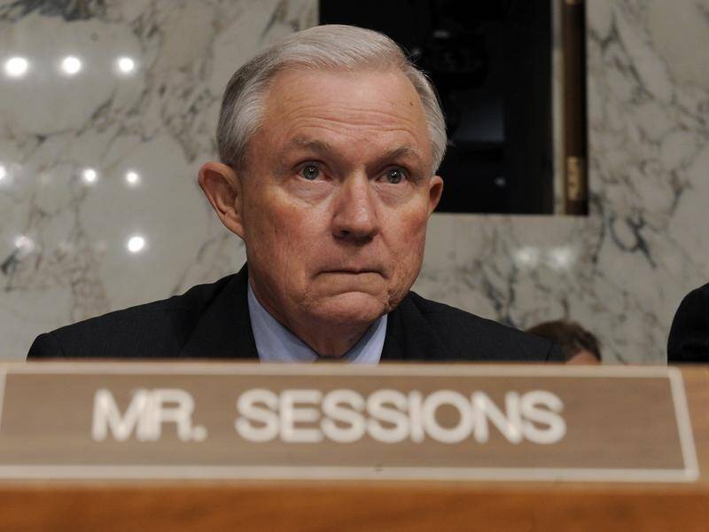 Donald Trump says naming Jeff Sessions as US attorney general was his "biggest mistake".