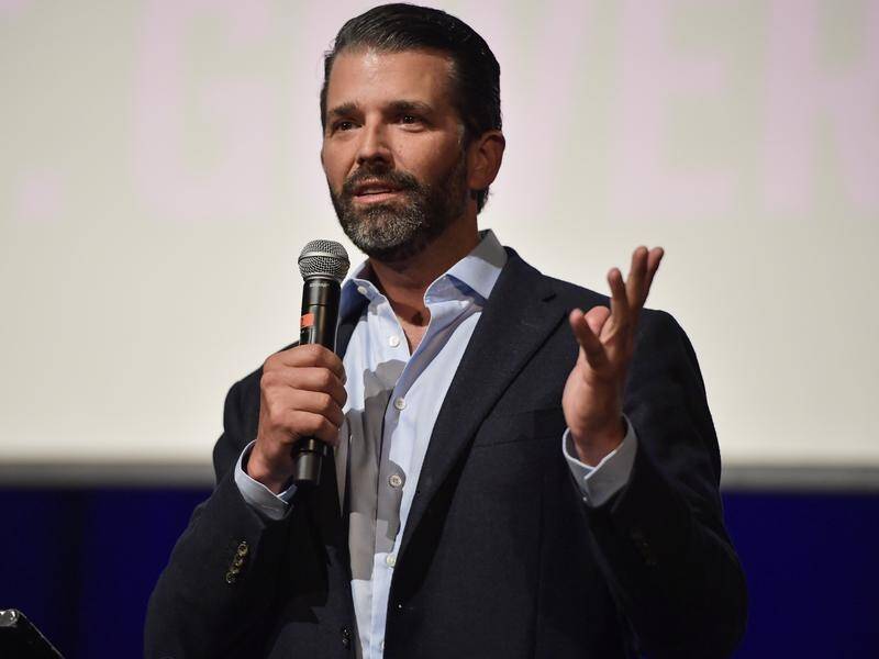 Donald Trump Jr has drawn ire for selling T-shirts mocking the Alec Baldwin movie set death.