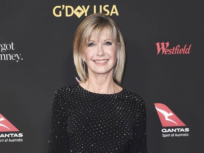 Olivia Newton-John has released a video denying that she is on death's door.