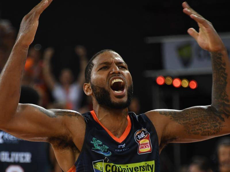 DJ Newbill (pic) and Kouat Noi have led Cairns to a stunning 91-84 NBL comeback win over Perth.
