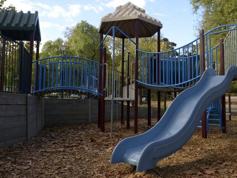 Playground equipment was found to be the most common cause of falls among children. (Tracey Nearmy/AAP PHOTOS)
