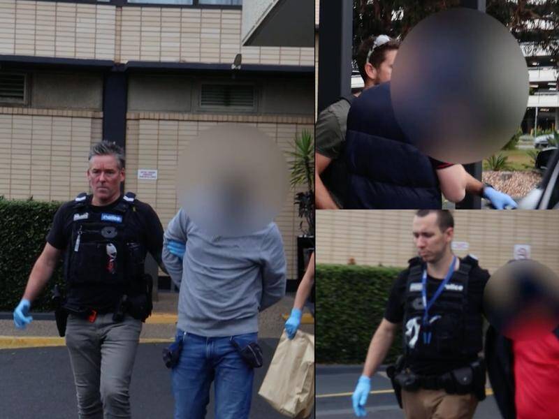 Three Irish nationals have been charged with more than 60 burglaries in Melbourne this year. (HANDOUT/VICTORIA POLICE)
