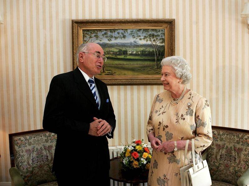 Former prime minister John Howard met the Queen on multiple occasions as Australia's leader. (Andrew Taylor/AAP PHOTOS)