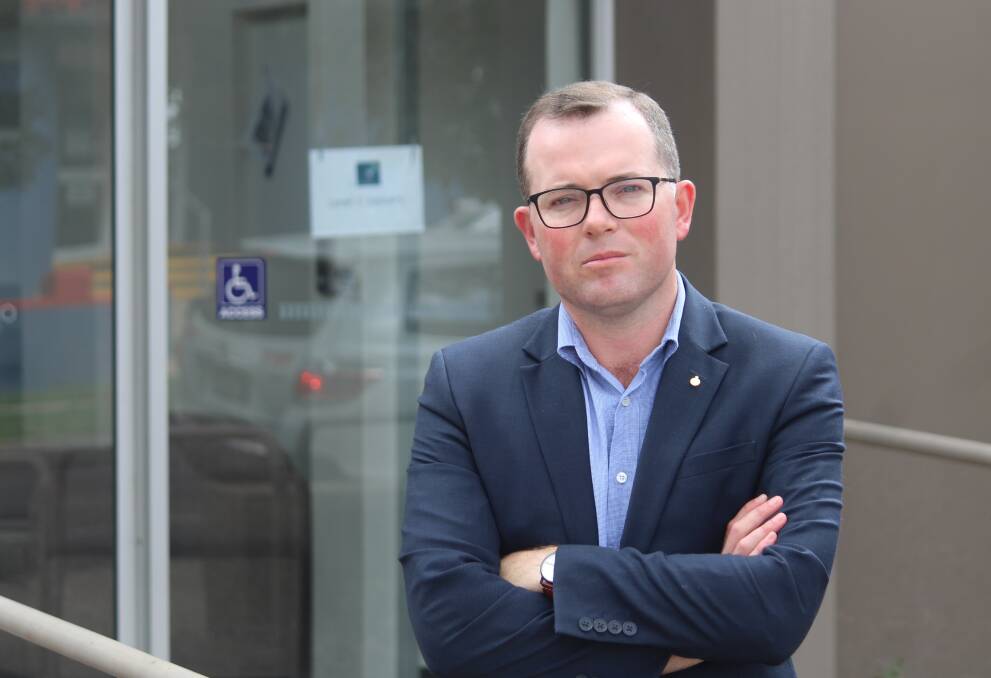 UNIMPRESSED: Member for Northern Tablelands Adam Marshall was unhappy with Hunter New England Local Health Servic