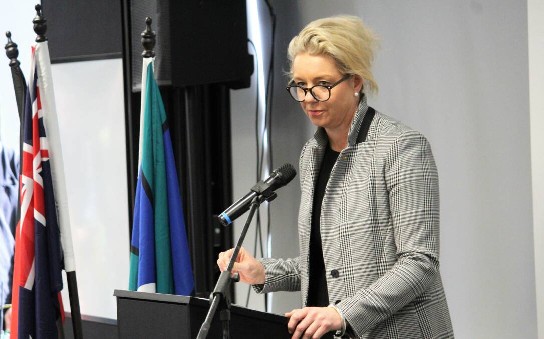 LAUNCH: Minister for Agriculture Bridget McKenzie officially opened Armidale's APVMA building on Friday morning.
