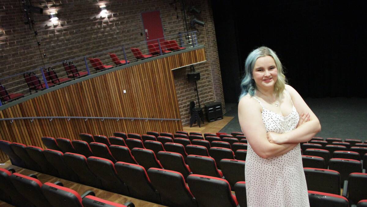 PRESTIGE: Stephanie Clarkson said the facilities at the TAS Hoskins Centre were influential in her selection to NIDAs prestigious stage management degree.