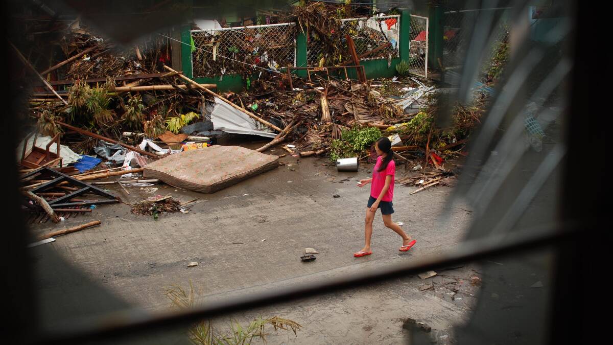 Relief effort continues in the Philippines after Typhoon Haiyan devastation. Photo: GETTY IMAGES